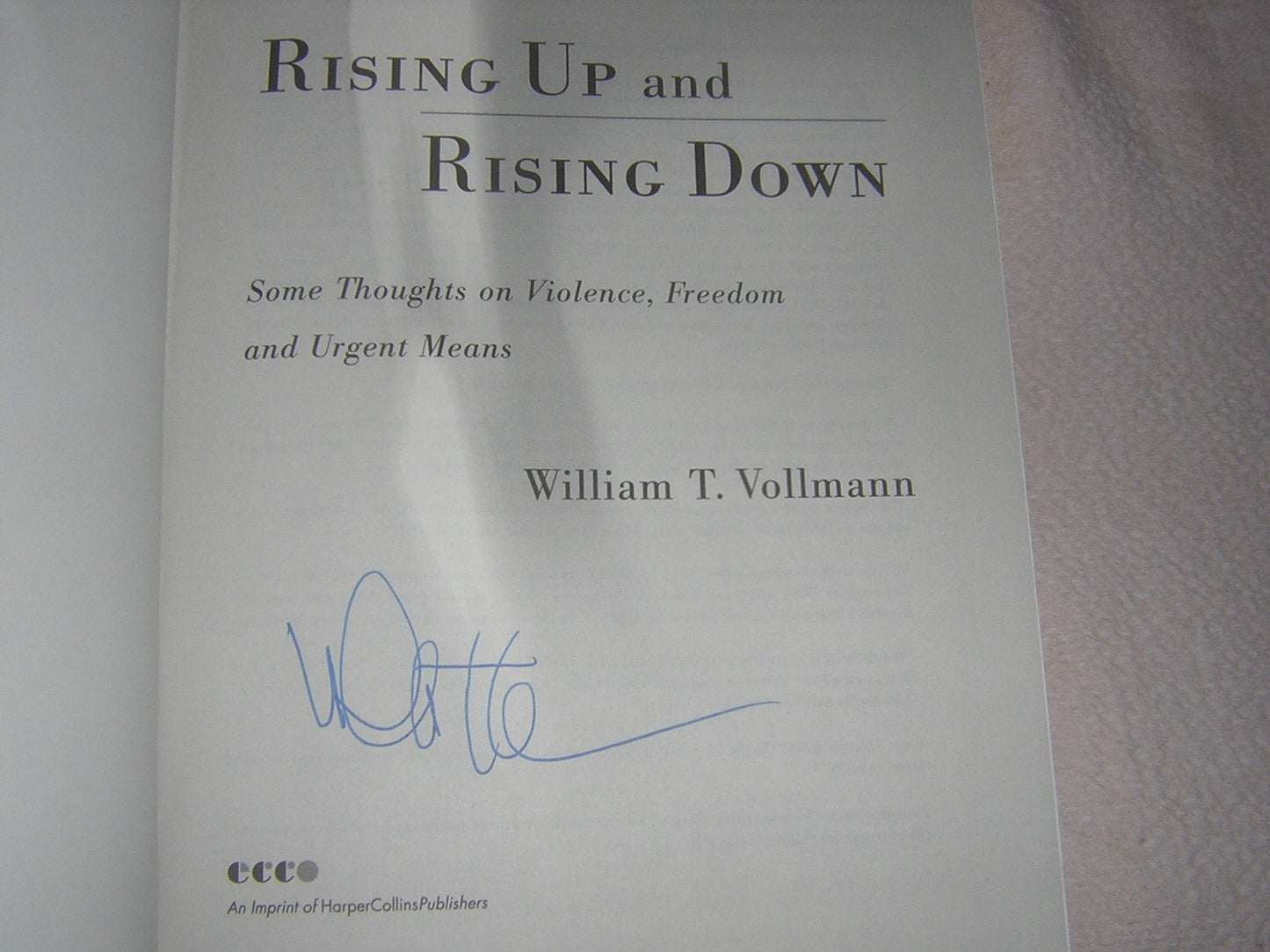 Rising Up and Rising Down: Some Thoughts on Violence, Freedo