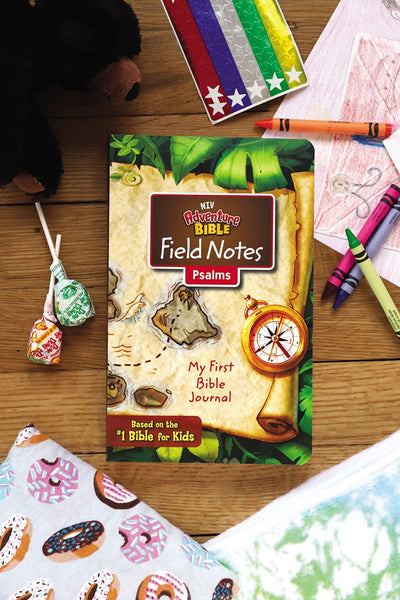 NIV, Adventure Bible Field Notes, Psalms, Paperback, Comfort Print: My First Bible Journal