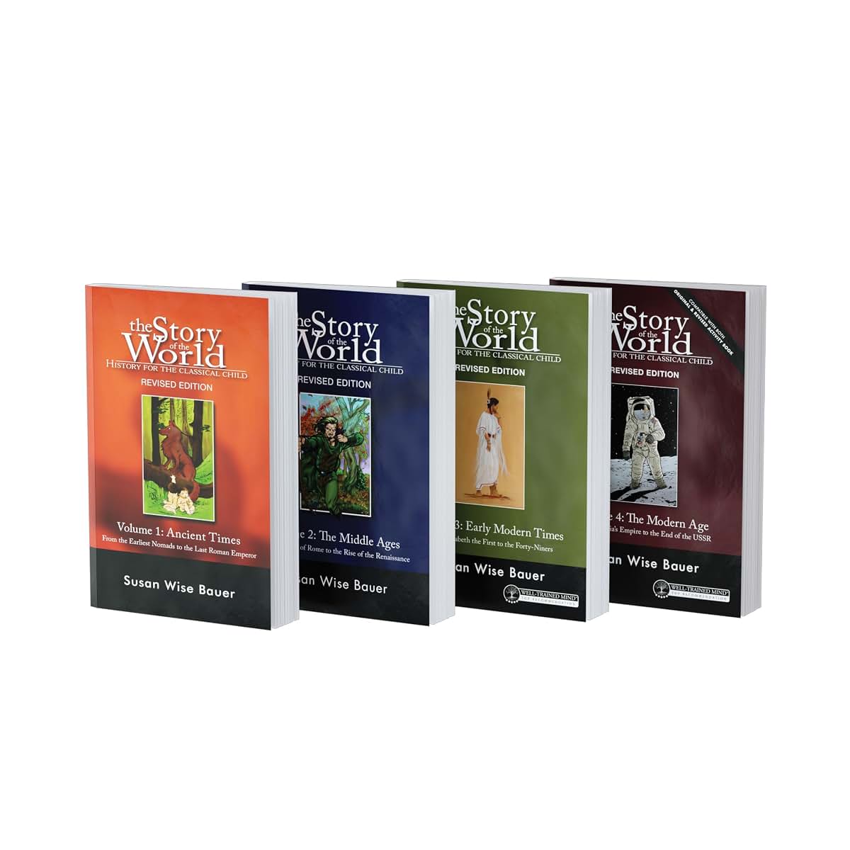 Story of the World, Text Bundle, Paperback Revised Edition: History for the Classical Child: Ancient Times through The Modern Age