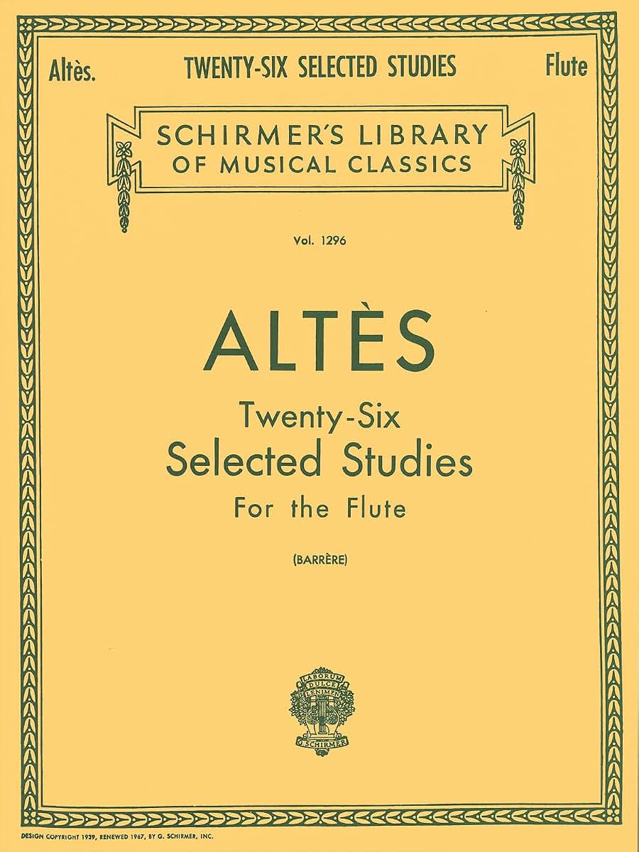 Twenty-Six Selected Studies for the Flute