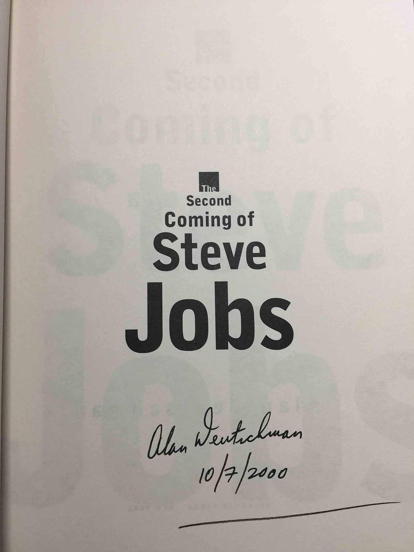 The Second Coming of Steve Jobs