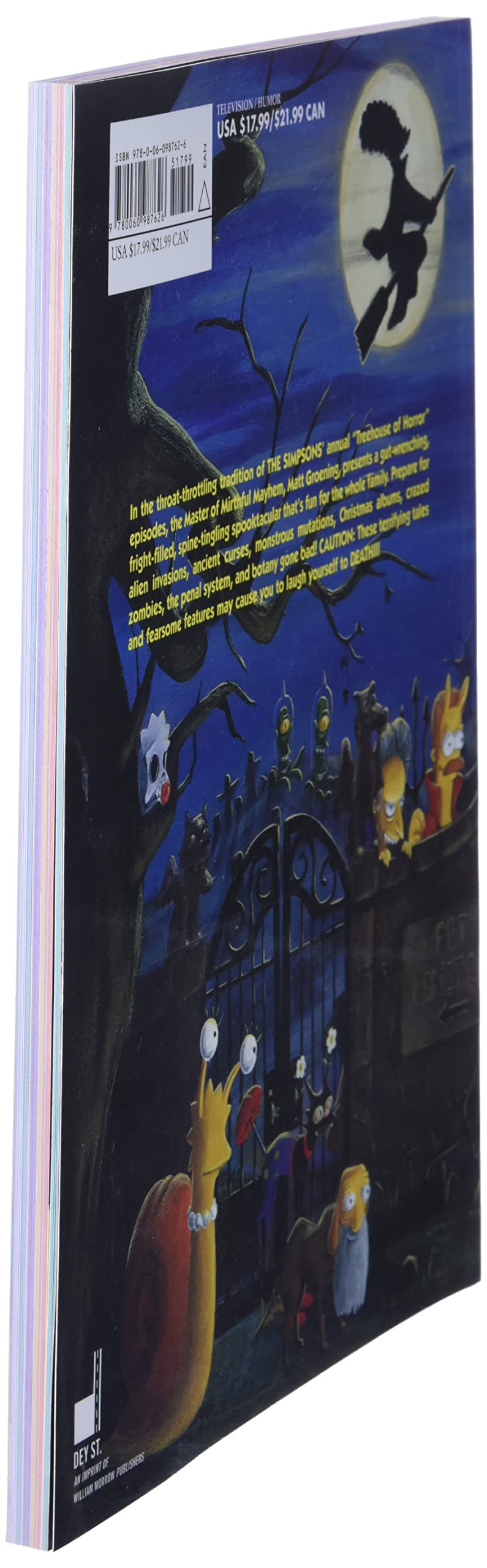 Bart Simpson's Treehouse of Horror Heebie-Jeebie Hullabaloo (Simpsons Treehouse of Horror, 1)