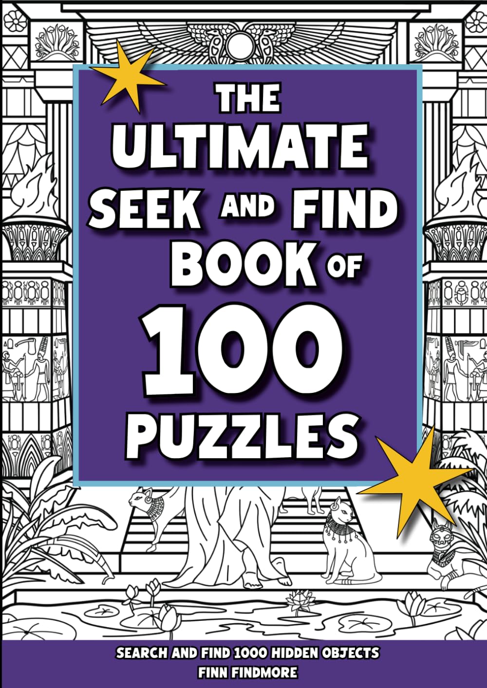 The Ultimate Seek & Find Book of 100 Puzzles: Search and Find 1000 Hidden Objects