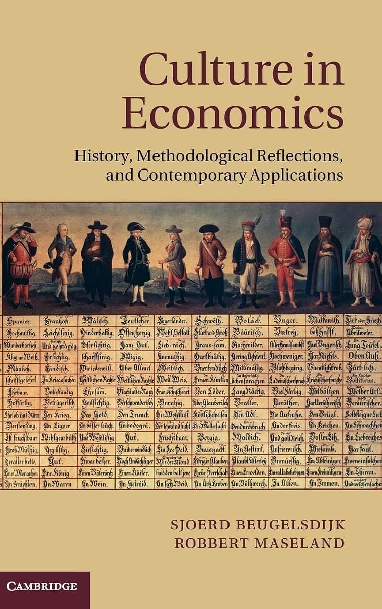 Culture in Economics: History, Methodological Reflections and Contemporary Applications