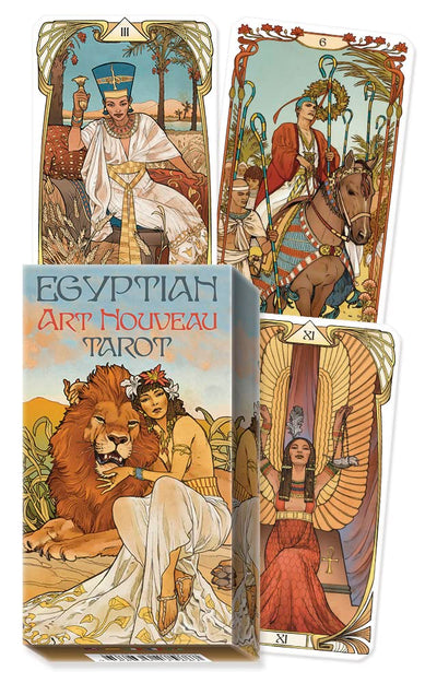 Egyptian Art Nouveau Tarot by Massaglia, Giulia Francesca