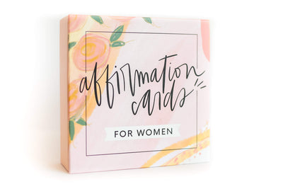 Affirmation Cards for Women: Beautifully Illustrated Inspirational Cards with Positive Affirmations to Help with Gratitude, Mindfulness, Daily Encouragement and Self Care