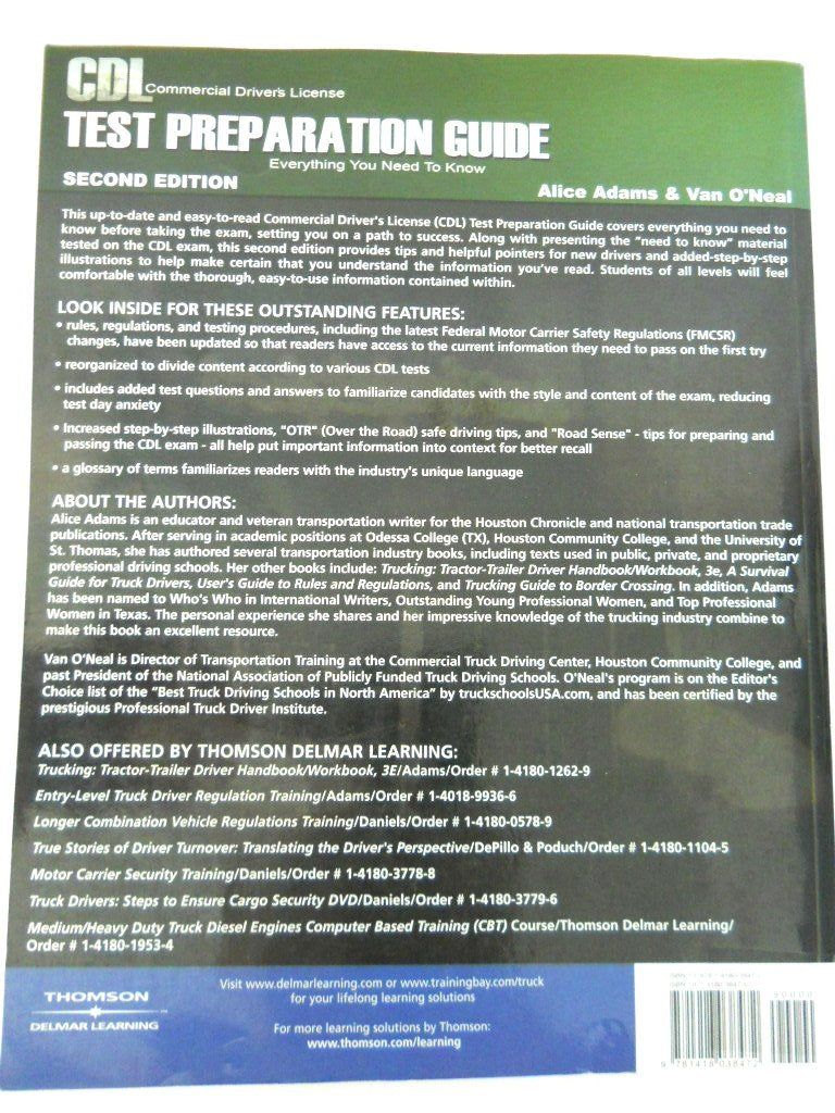 CDL Test Preparation Guide: Everything You Need to Know, 2nd Edition (Pass the CDL Exam)