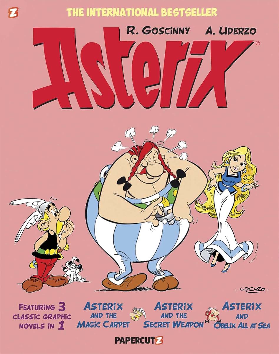 Asterix Omnibus Vol. 10: Collecting "Asterix and the Magic Carpet," "Asterix and the Secret Weapon," and "Asterix and Obelix All at Sea"