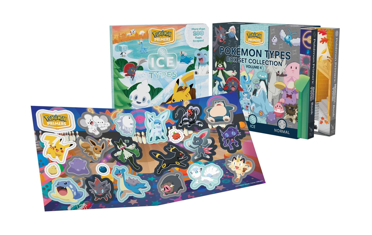 Pokmon Primers Type Box Set Collection, Volume 4: Dark, Ice, Normal Types (26)