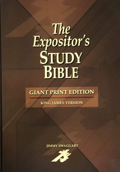 The Expositor's Study Bible - Giant Print by Jimmy Swaggart