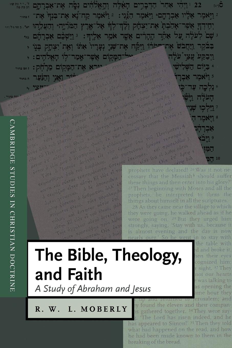 The Bible, Theology, and Faith: A Study of Abraham and Jesus (Cambridge Studies in Christian Doctrine, Series Number 5)