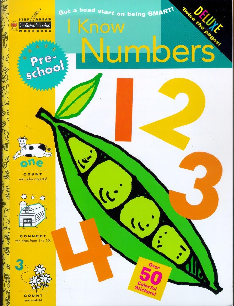 I Know Numbers (Preschool) (Step Ahead) by Golden Books