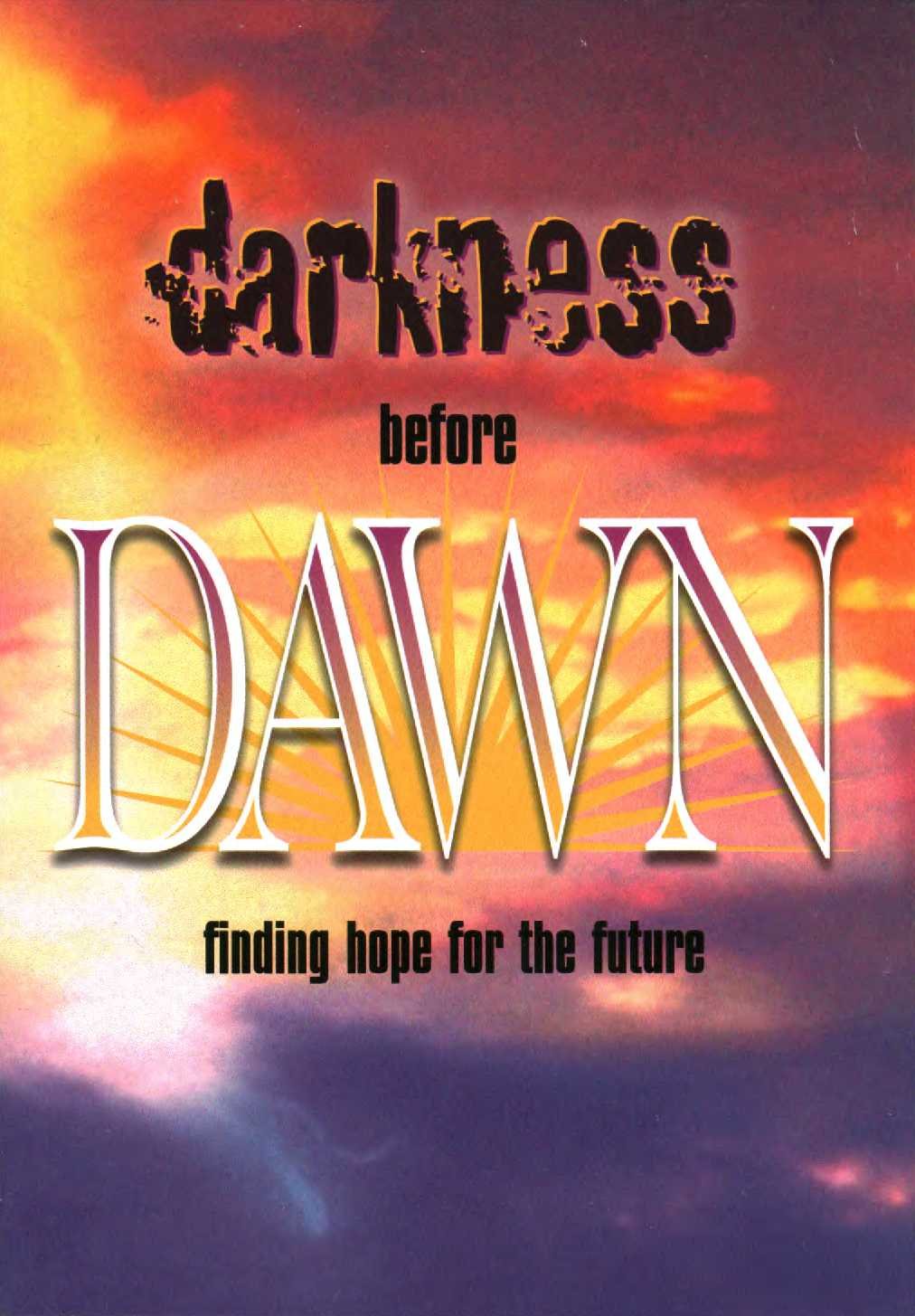 Darkness Before Dawn by White, Ellen Gould Harmon