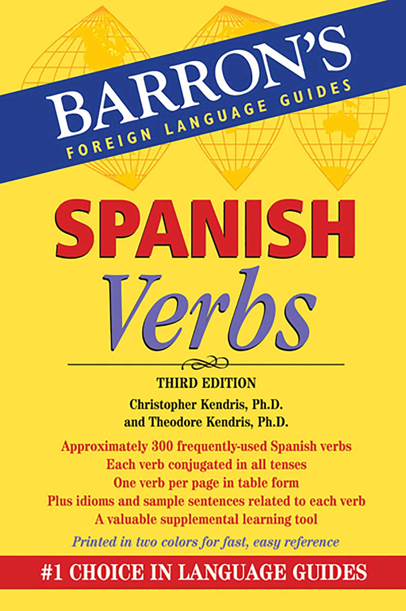 Spanish Verbs by Barron's | Christopher Kendris Reference