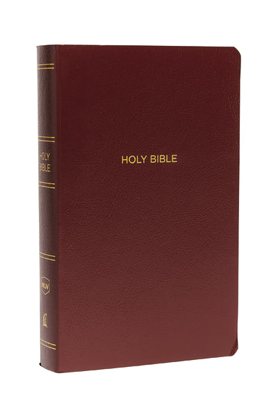 NKJV, Gift and Award Bible, Leather-Look, Burgundy, Red Letter, Comfort Print: Holy Bible, New King James Version
