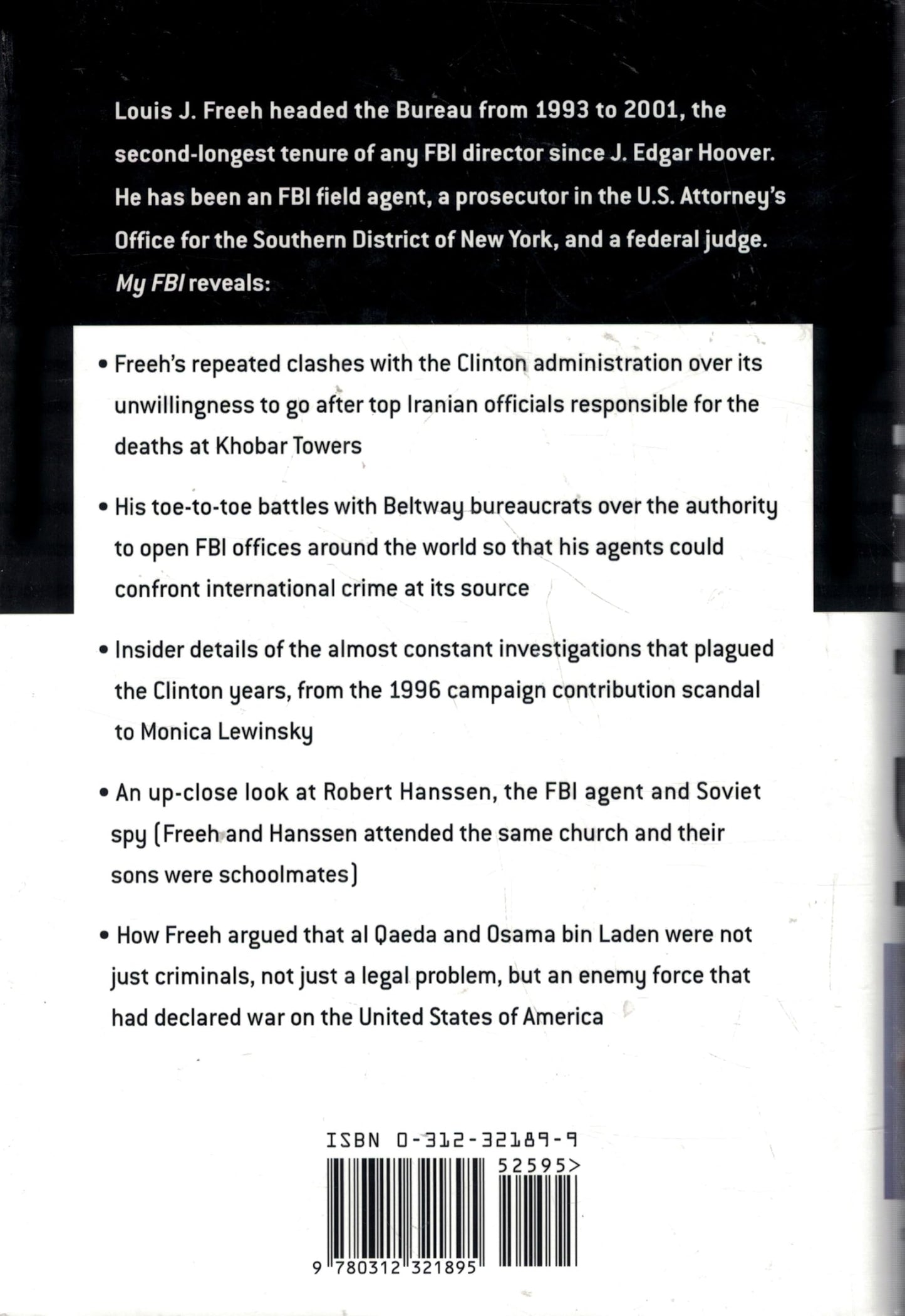 My FBI: Bringing Down the Mafia, Investigating Bill Clinton, and Fighting the War on Terror