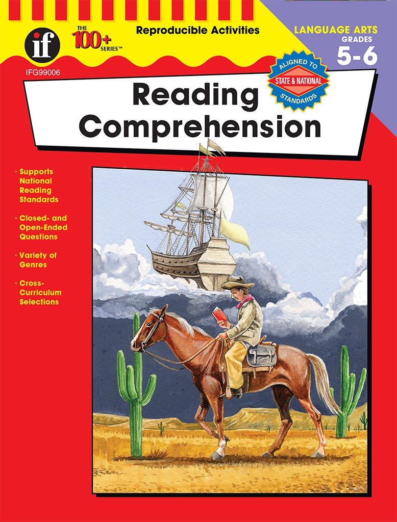 Carson Dellosa Reading Comprehension Workbook 5th-6th Grad