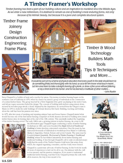 A Timber Framer's Workshop: Joinery & Design Essentials for
