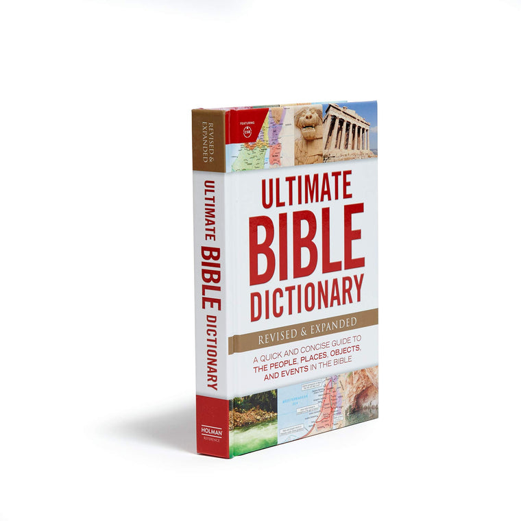 Ultimate Bible Dictionary: A Quick and Concise Guide to the People, Places, Objects, and Events in the Bible (Ultimate Guide) — back cover