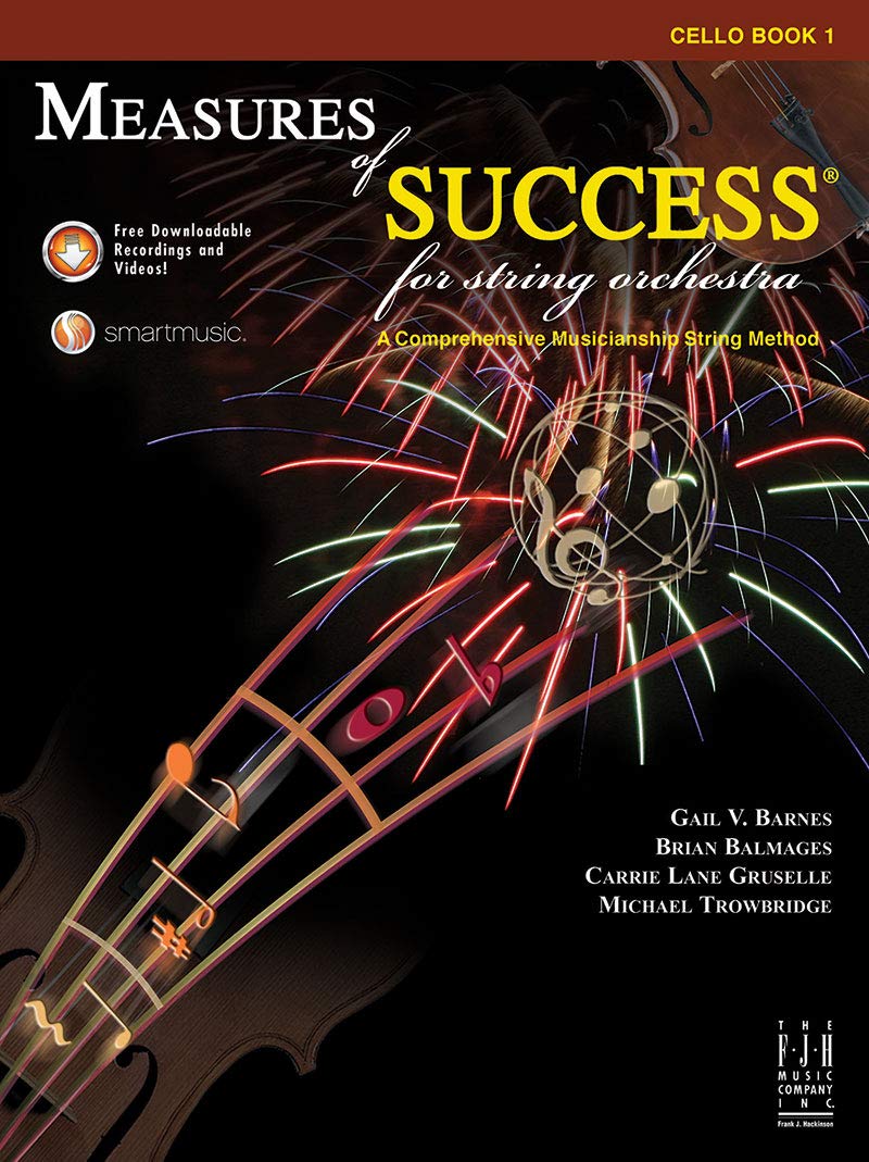Measures of Success for String Orchestra-Cello Book 1