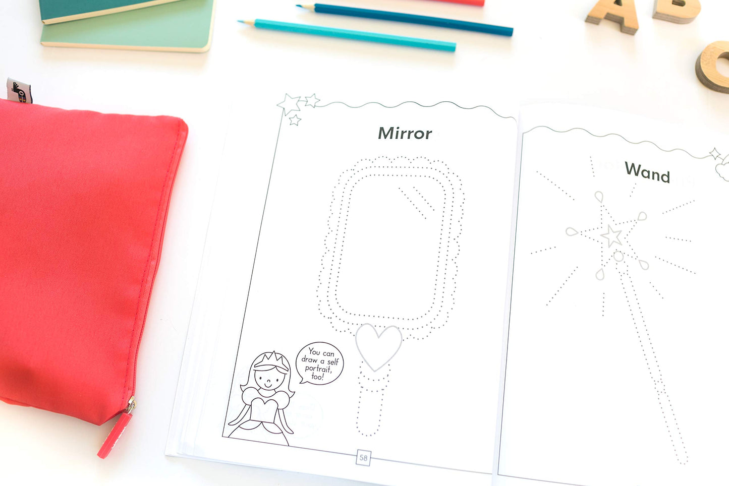 My Magical Preschool Workbook: Letter Tracing Coloring for Kids Ages 3 + Lines and Shapes Pen Control Toddler Learning Activities Pre K to Kindergarten