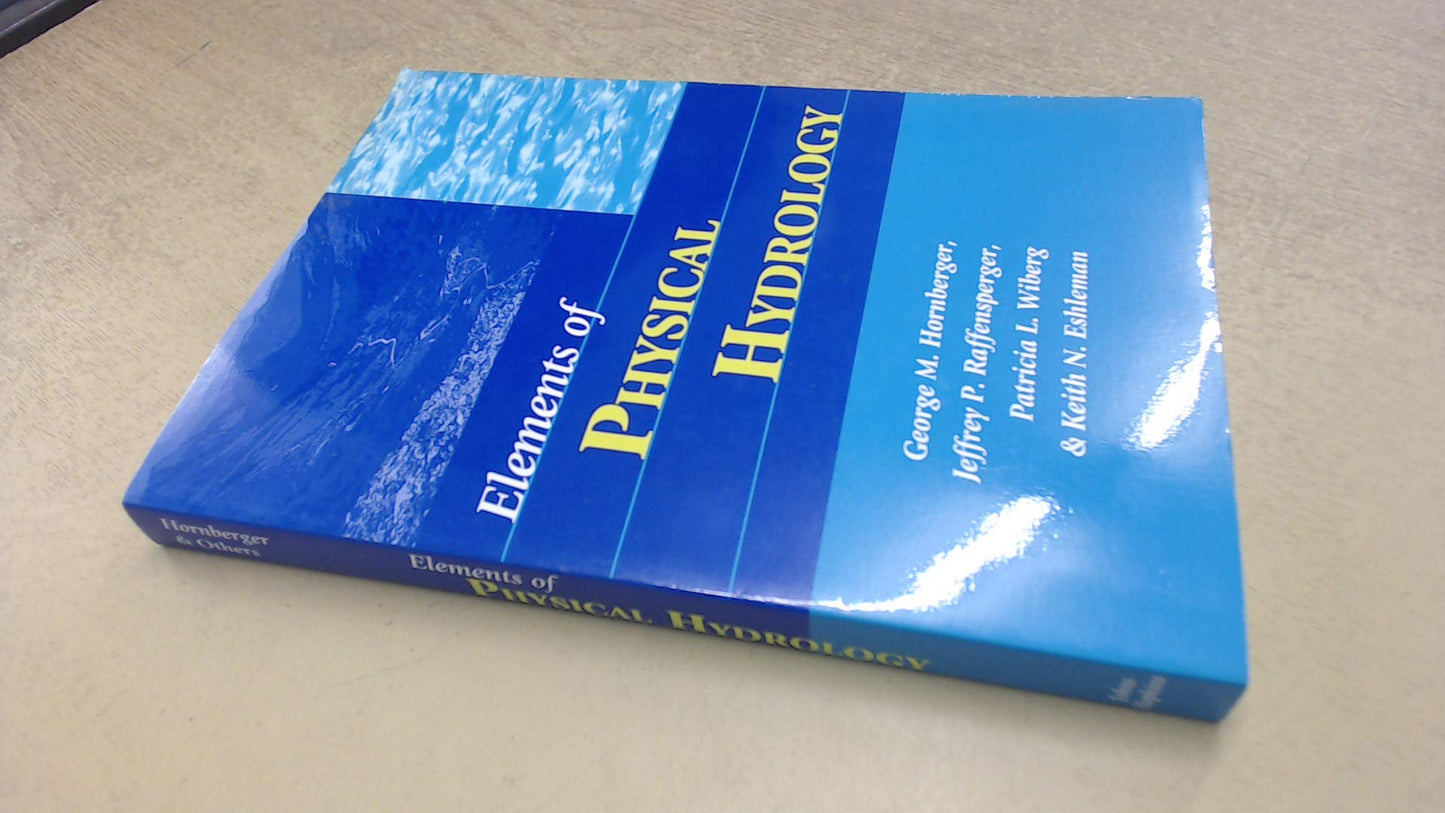 Elements of Physical Hydrology