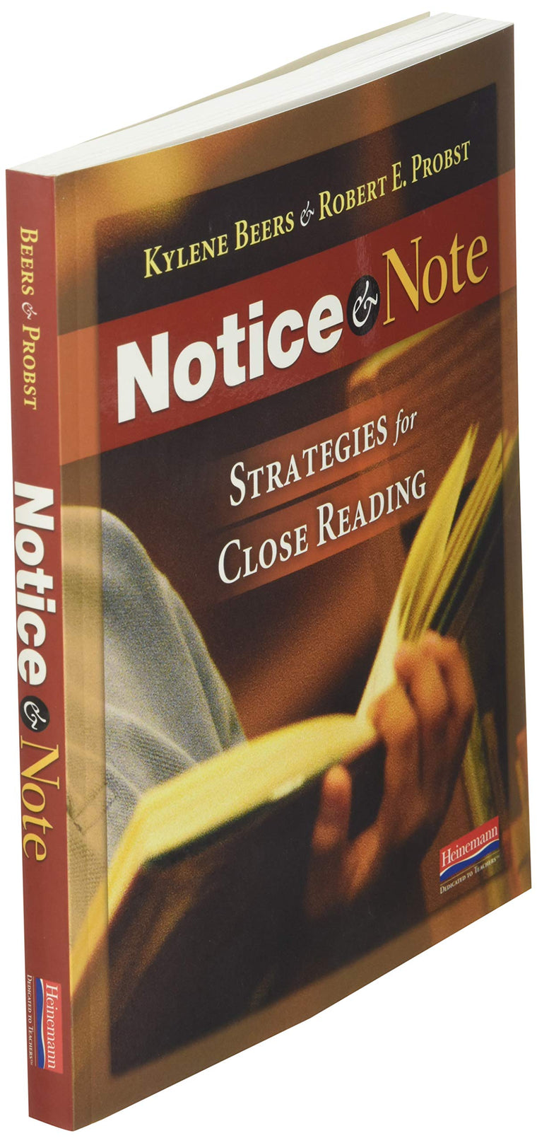Notice & Note: Strategies for Close Reading (Notice & Note Series) — back cover