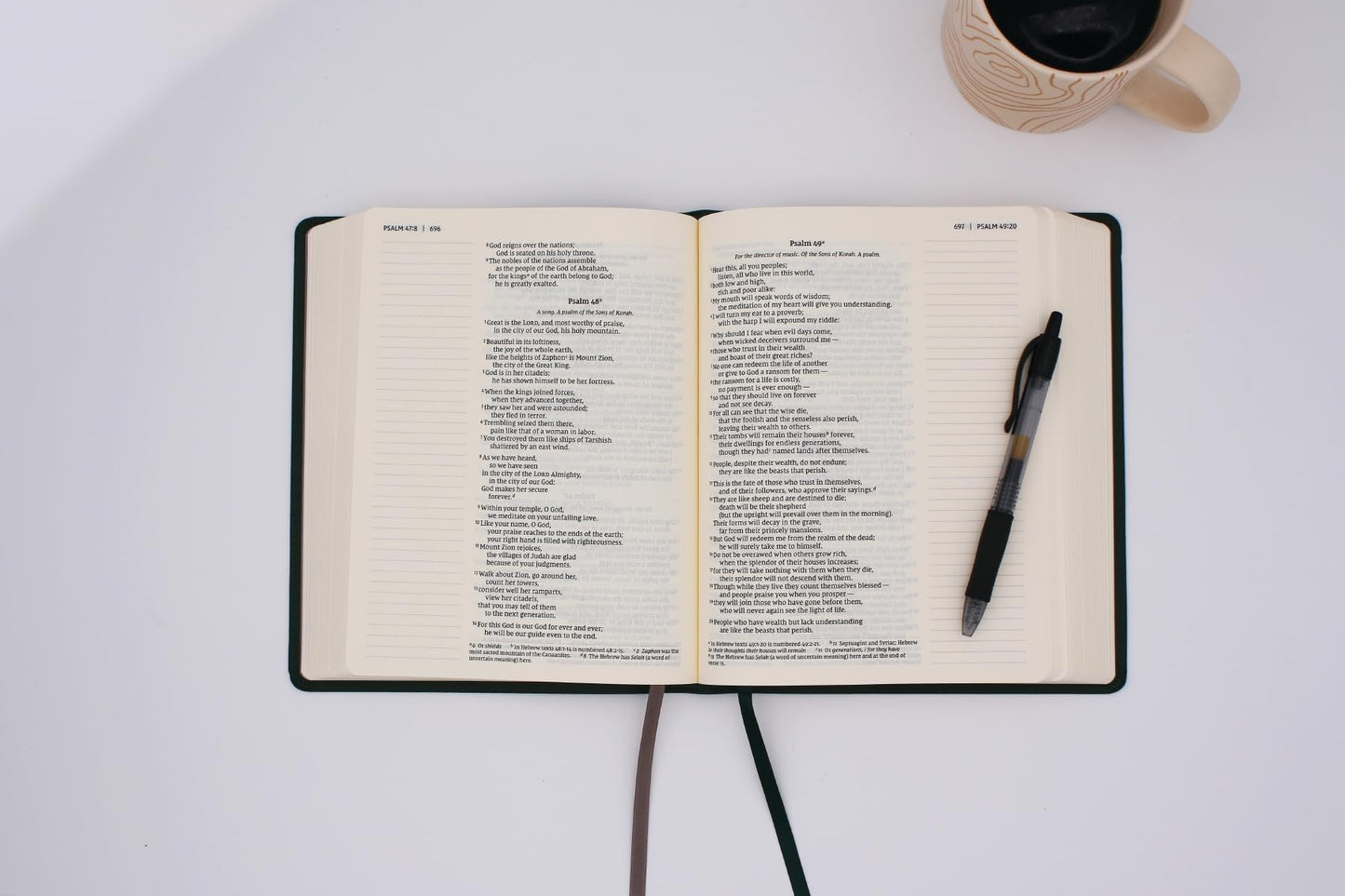 NIV Journal the Word Bible (Perfect for Note-Taking), Leath