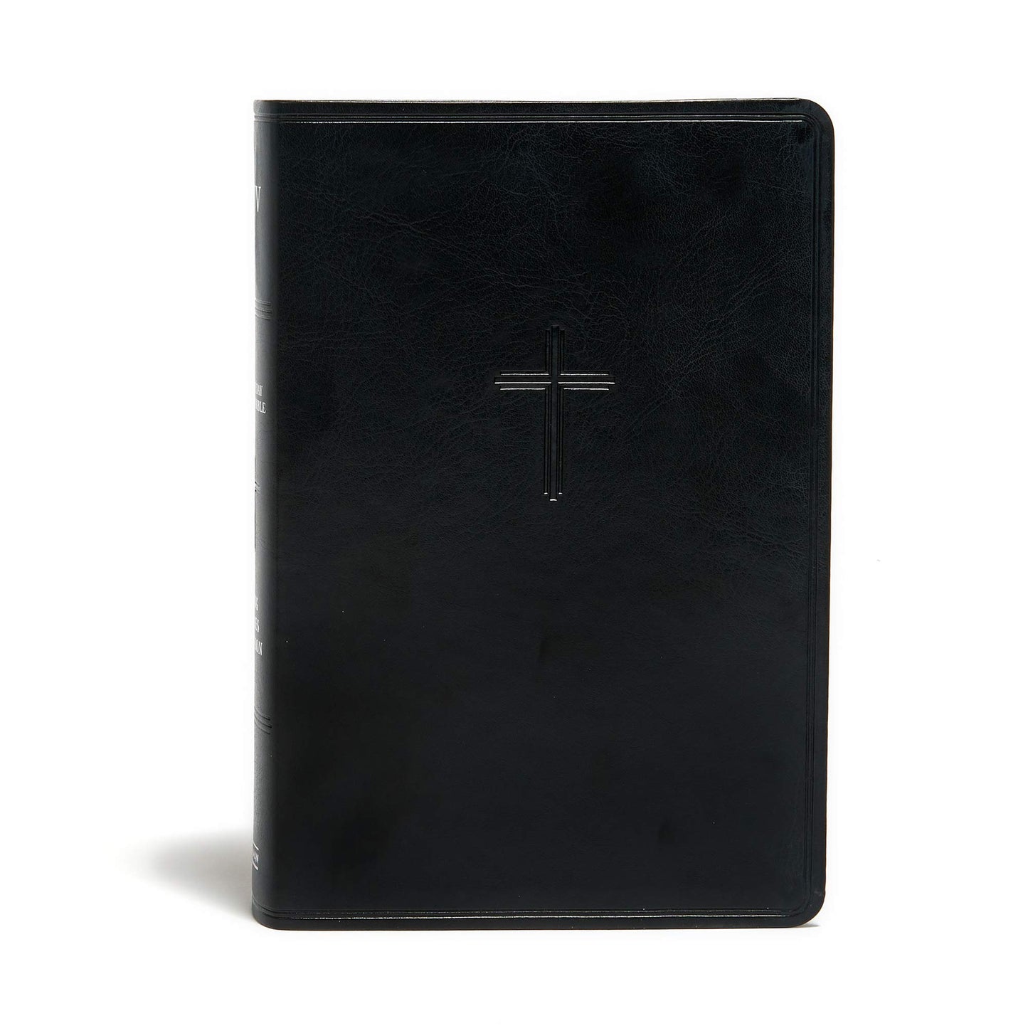 KJV Everyday Study Bible, Black LeatherTouch, Black Letter, Pure Cambridge Text, Study Notes and Comentary, Illustrations, Aricles, Charts, Easy-to-Carry, Easy-to-Read Bible MCM Type