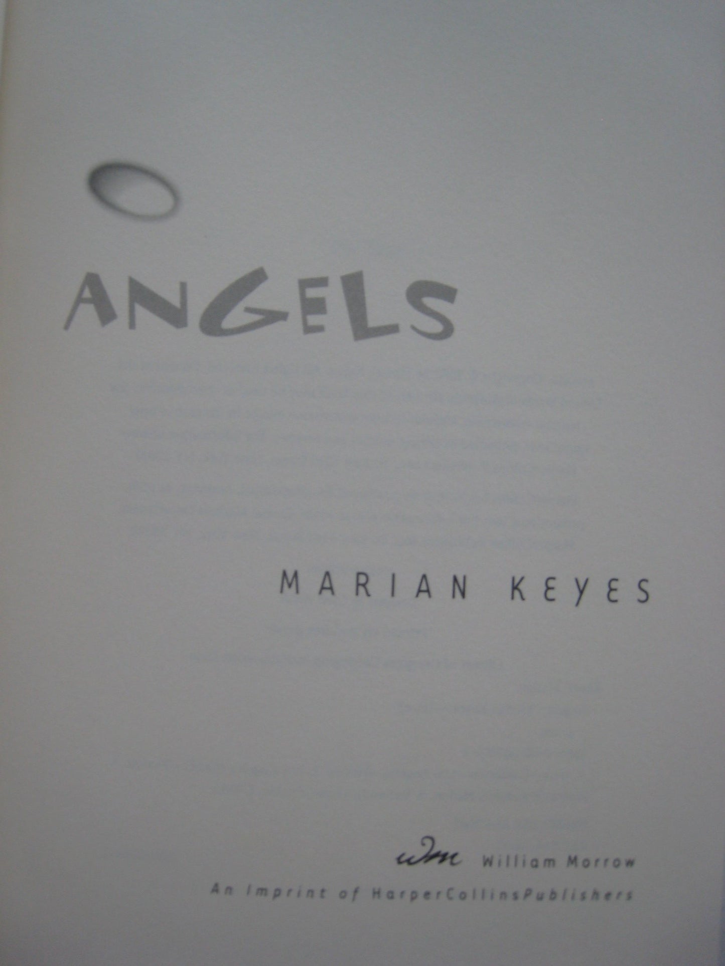 Angels by Keyes, Marian