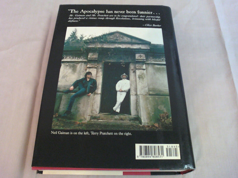 Good Omens: The Nice and Accurate Prophecies of Agnes Nutter, Witch — back cover