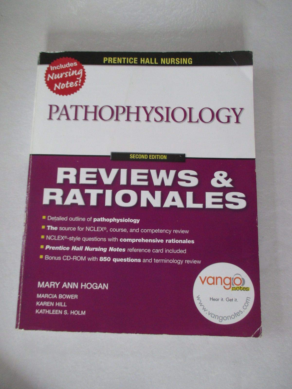 Prentice Hall Nursing Reviews & Rationales: Pathophysiology, 2nd Edition