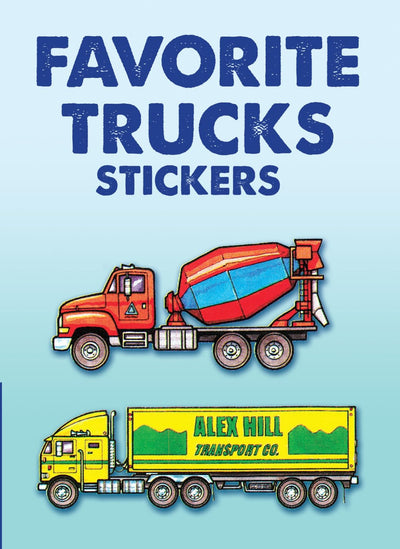 Favorite Trucks Stickers (Dover Little Activity Books: Cars & Truc)