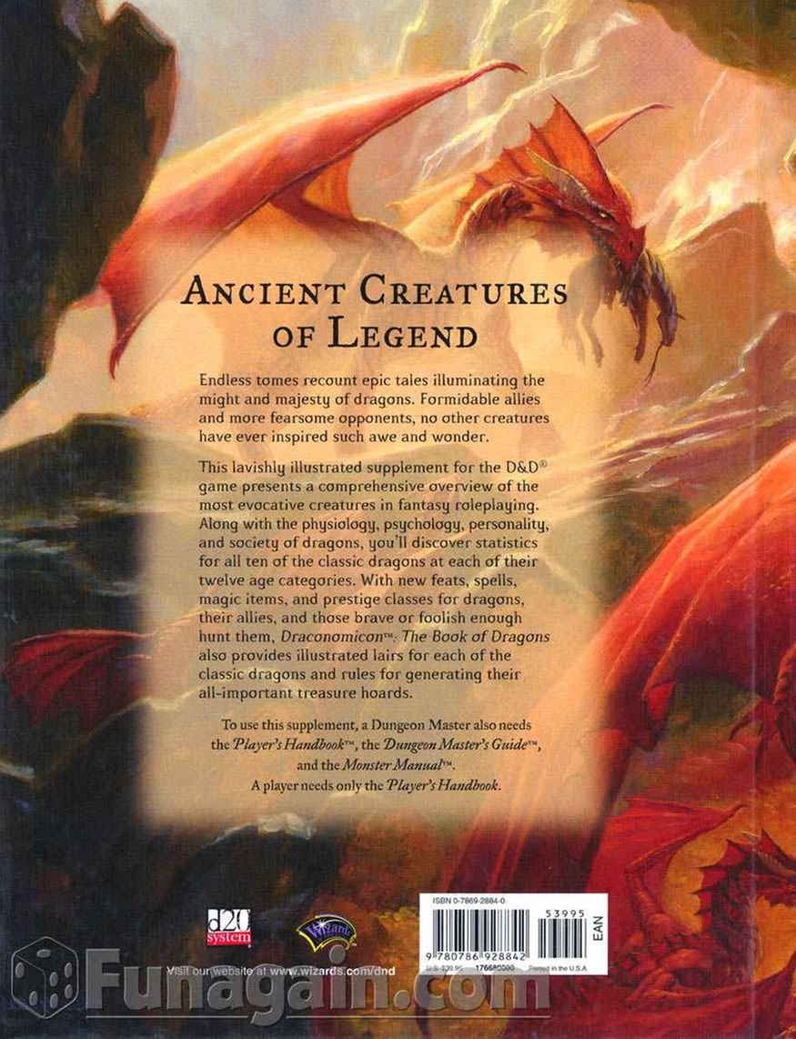 Draconomicon: The Book of Dragons (Dungeons & Dragons) by Co