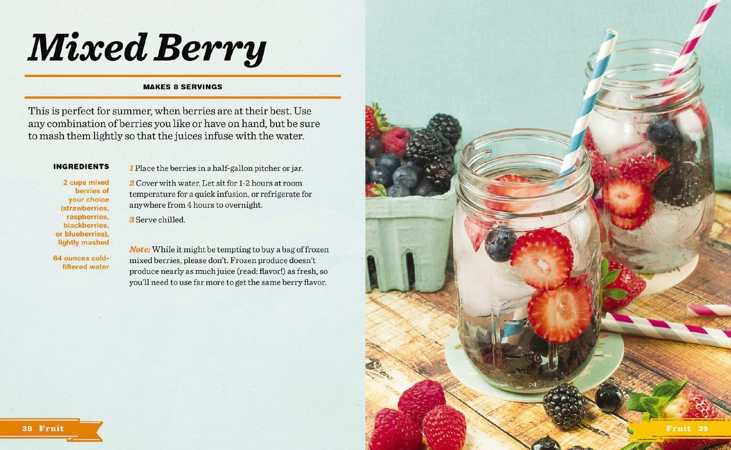Infused Water and Ice: Pump Up Your Agua with Over 100 Recipes! (The Art of Entertaining)