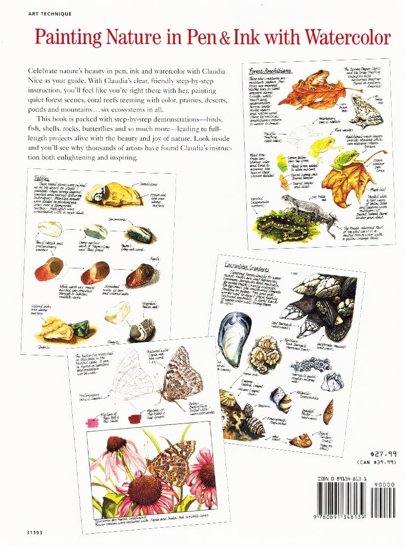 Painting Nature in Pen & Ink With Watercolor