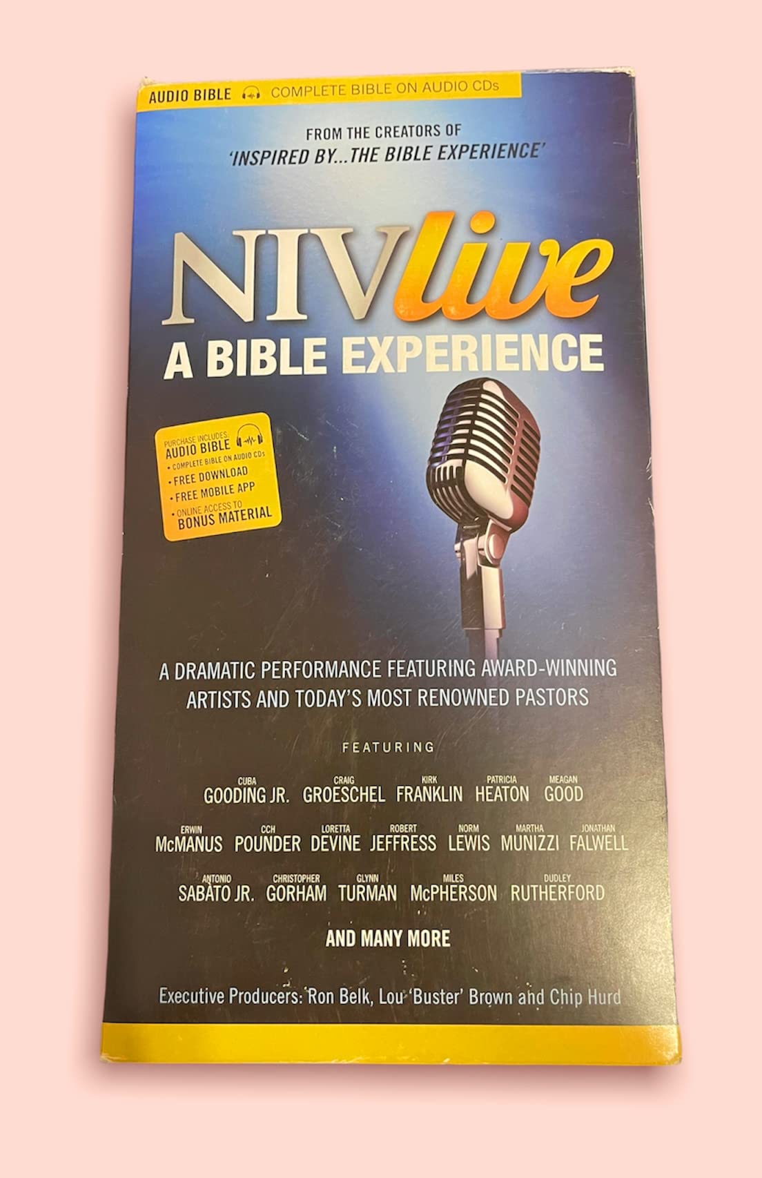 NIV LIVE, Audio CD: A New Bible Experience by Zondervan