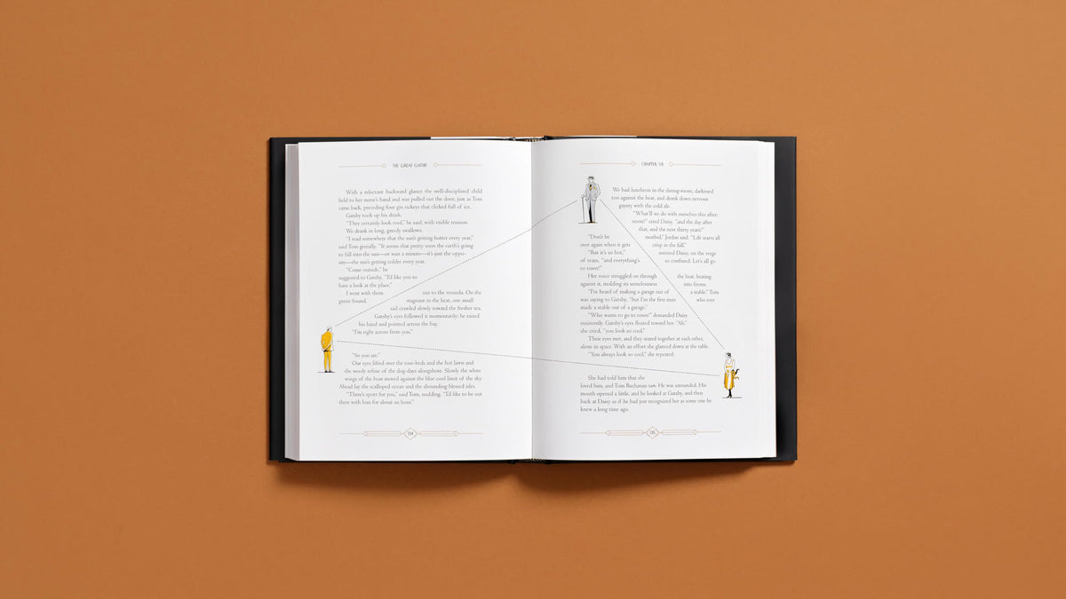 The Great Gatsby: A Novel: Deluxe Illustrated Edition