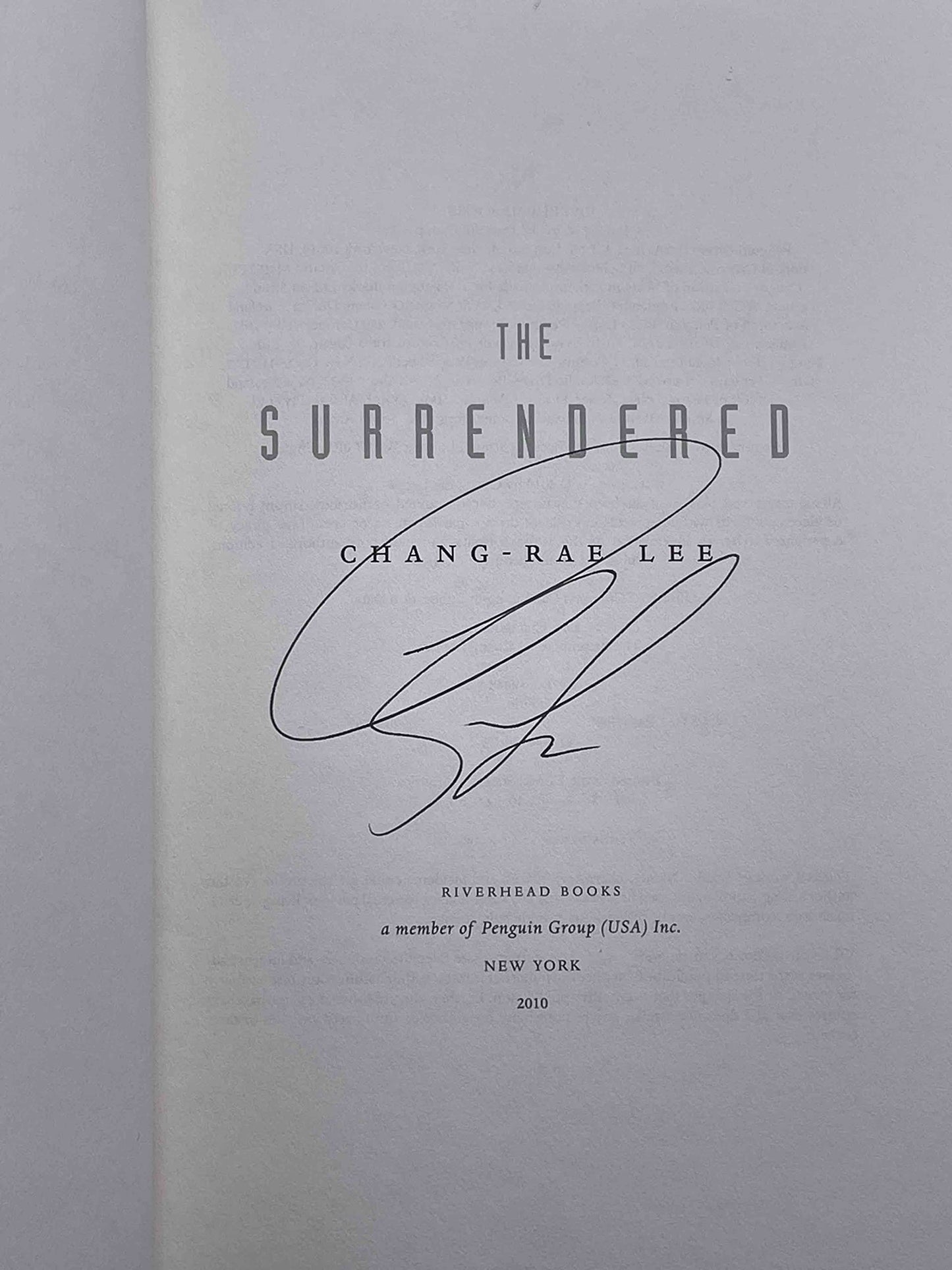 The Surrendered