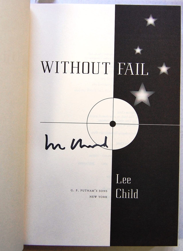 Without Fail (Jack Reacher) — back cover
