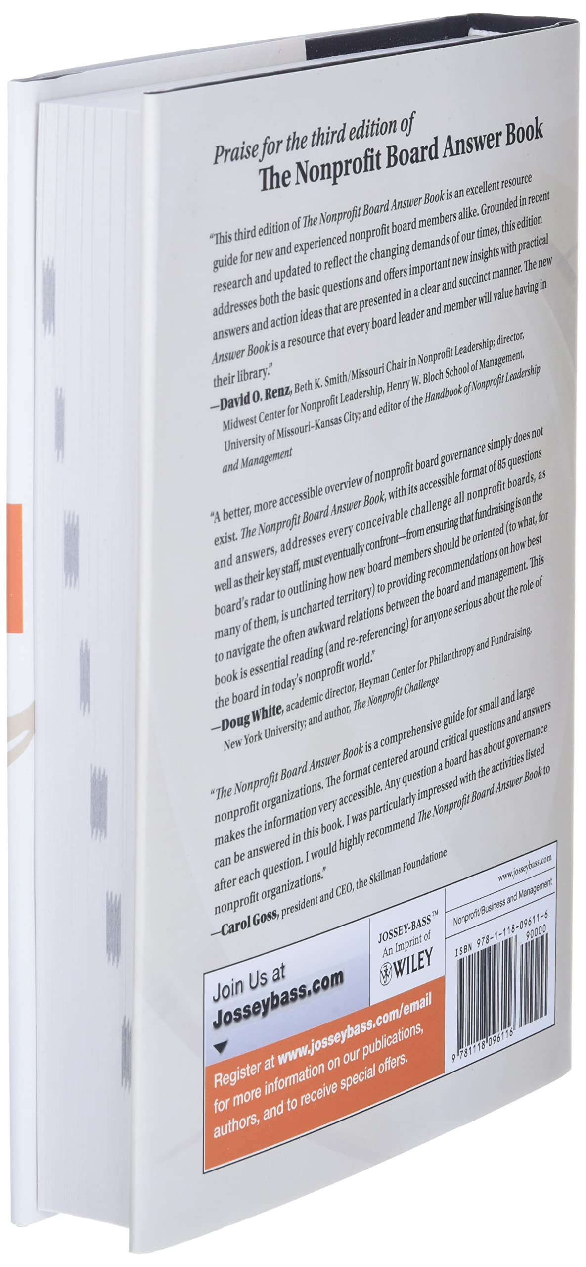 The Nonprofit Board Answer Book: A Practical Guide for Board Members and Chief Executives