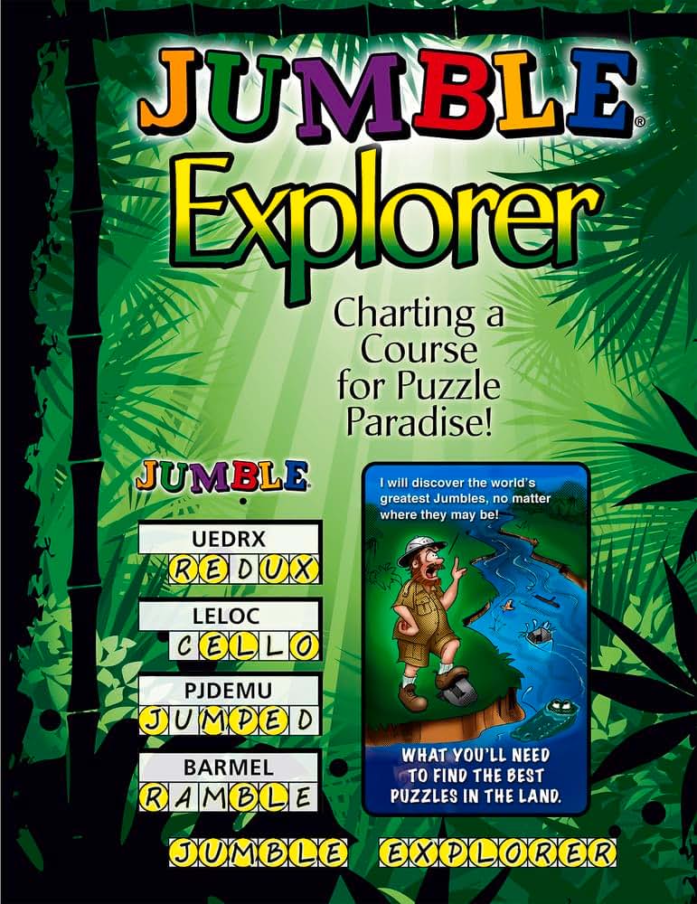 Jumble Explorer: Charting a Course for Puzzle Paradise! (Jumbles)