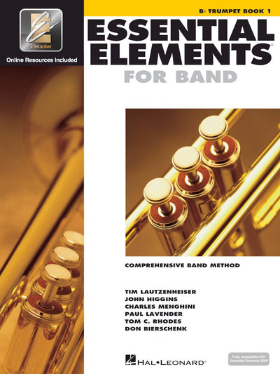 Essential Elements for Band Bb Trumpet Book 1 with EEi Online Resources Trumpet Method Book and Sheet Music for Students and Teachers Band Method Songbook Newer 2025 Edition Available