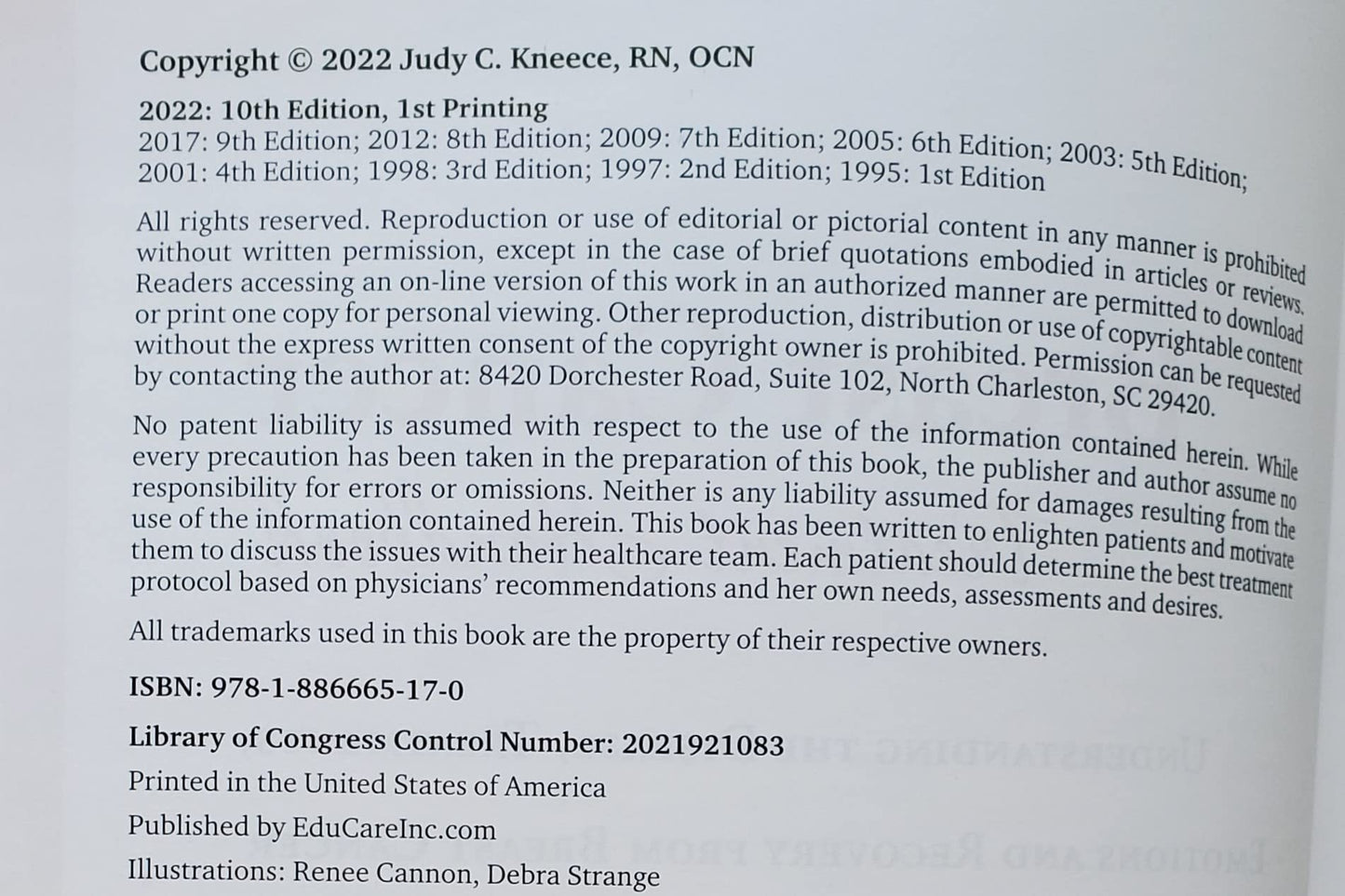 Breast Cancer Treatment Handbook, 10th Edition (2022): Understanding the Disease, Treatments, Emotions and Recovery from Breast Cancer