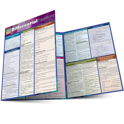 Differential Equations QuickStudy Laminated Reference Guide (Quick Study Academic)