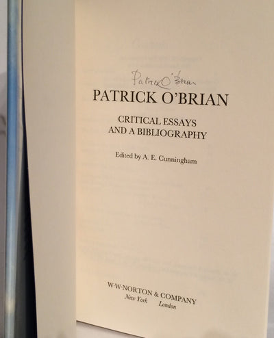 Patrick O'Brian: Critical Essays and a Bibliography