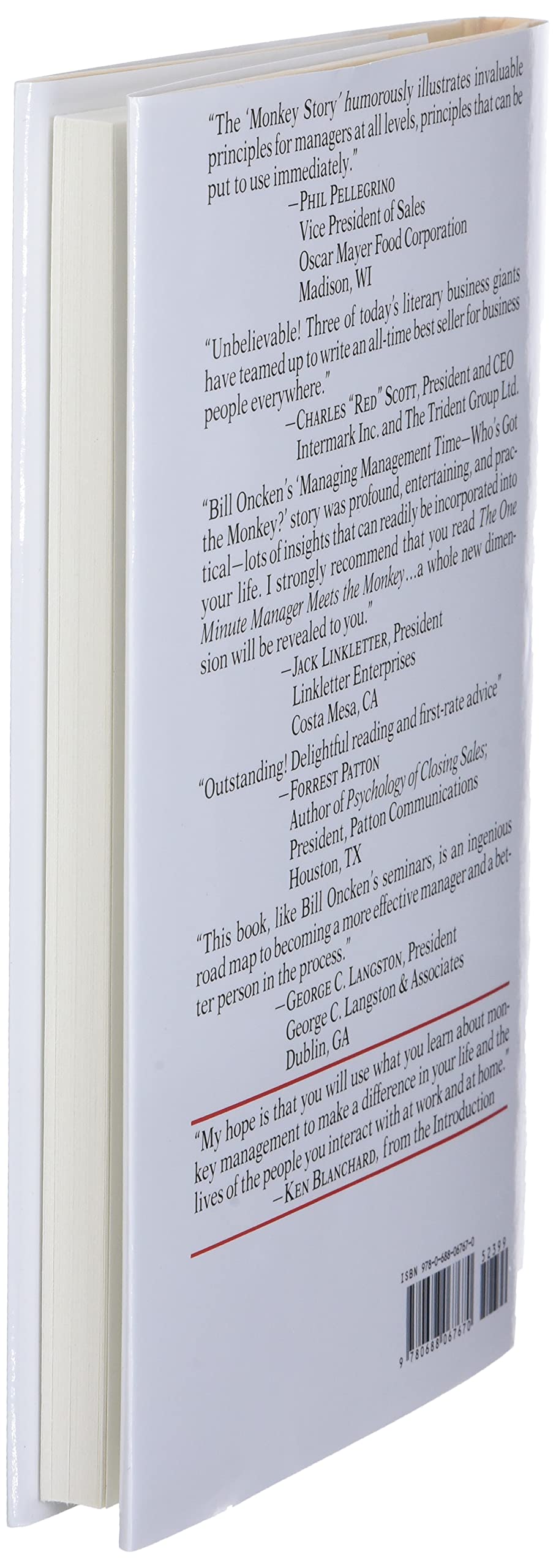 The One Minute Manager Meets The Monkey by Ken Blanchard