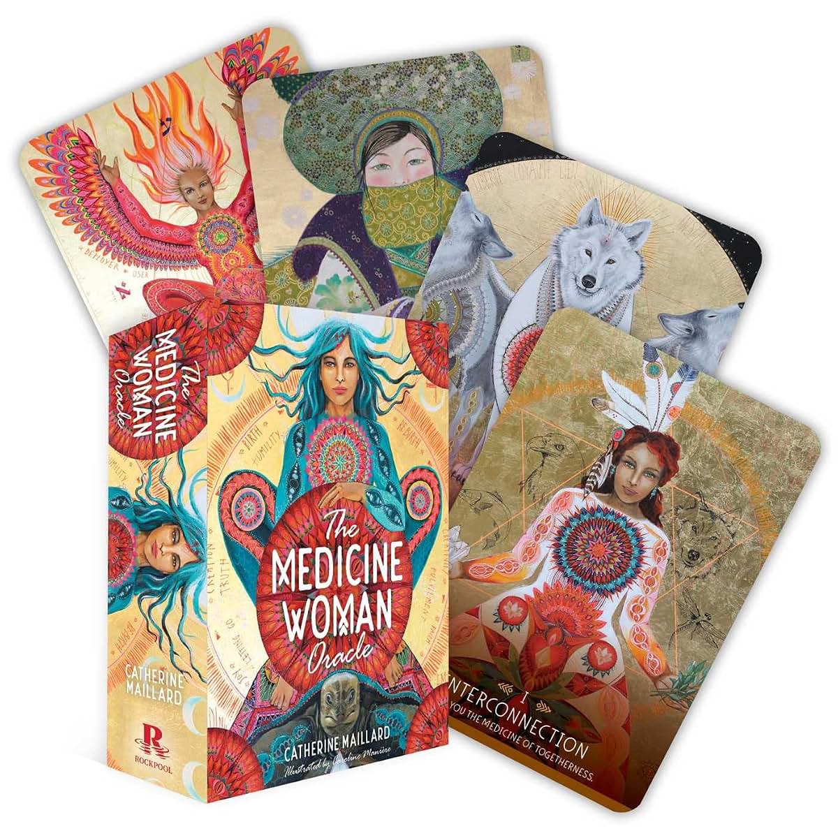 The Medicine Woman Oracle: Discover the archetypes of the divine feminine (Rockpool Oracle)