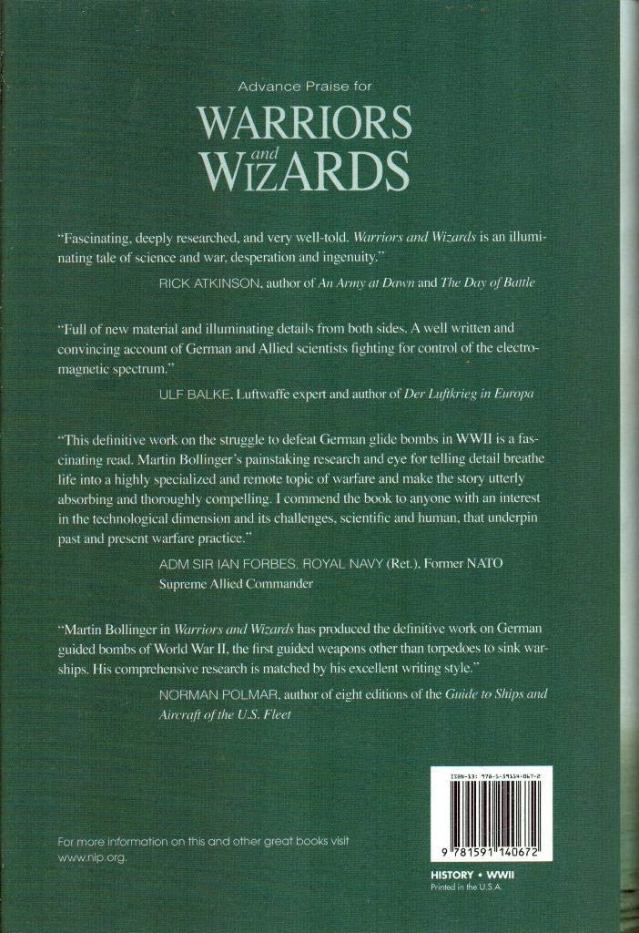 Warriors and Wizards: The Development and Defeat of Radio-Controlled Glide Bombs of the Third Reich