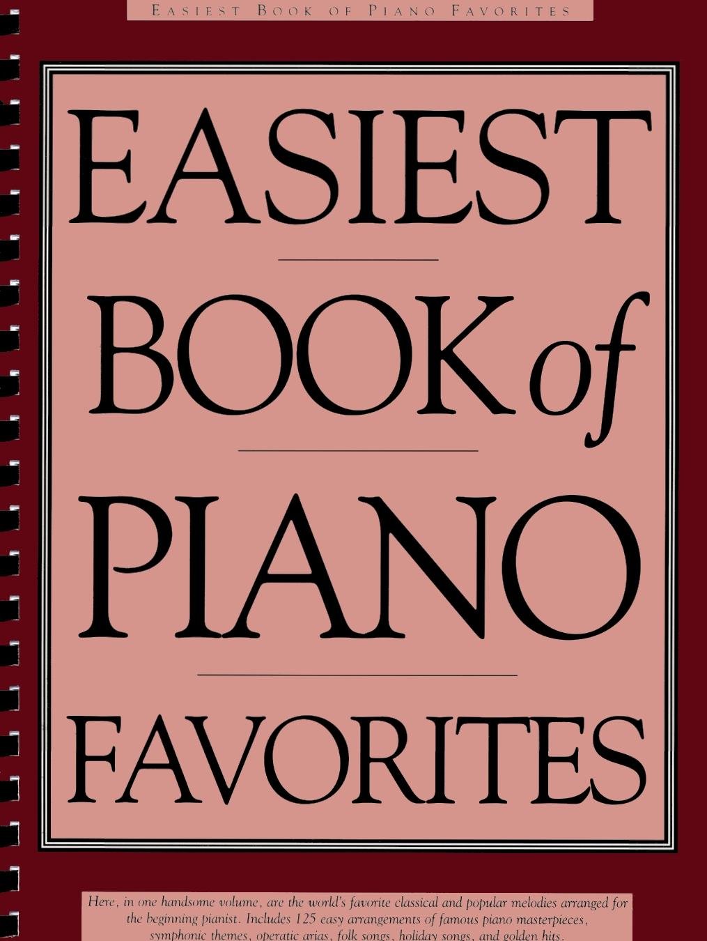 Easiest Book of Piano Favorites